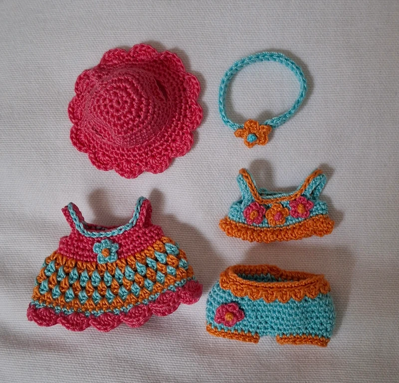 Outfit Set for Maileg "Flora"(50 gram)
