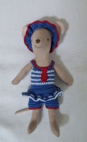 Outfit Set for Maileg "Nostalgic Beachwear "(50 gram)