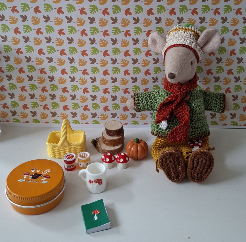 Set of Miniature items  "Autumn 2" (150 gram)