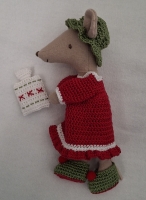 Outfit Set for Maileg "Dreaming in Red"(100 gram)