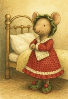 Outfit Set for Maileg "Dreaming in Red"(100 gram)