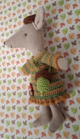 Outfit 5 Pc Set for Maileg "Acorn Adoration"(70 gram)