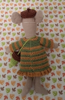 Outfit 5 Pc Set for Maileg "Acorn Adoration"(70 gram)