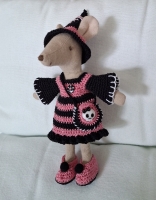 Outfit Set for Maileg "Coquette Witch 1"(70 gram)  