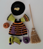 Outfit Set for Maileg "Purple Cat"(70 gram)