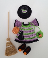 Outfit Set for Maileg "Black Cat"(70 gram)