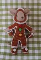 Outfit Set for Maileg "Gingerbreadman" (100 gram)