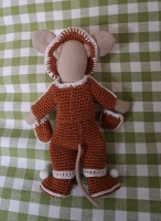 Outfit Set for Maileg "Gingerbreadman" (100 gram)