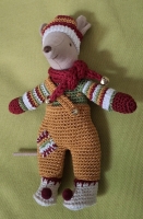 Outfit Set for Maileg "Jul Tomte" (100 gram)