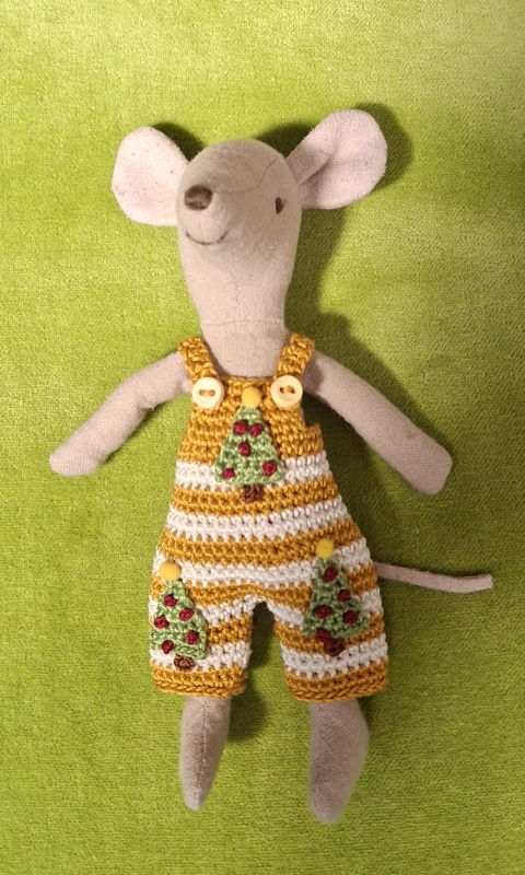 Dungarees for Maileg ""(100 gram)