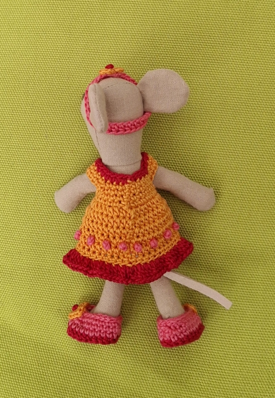 Outfit Set  for Maileg   LITTLE SISTER/BROTHER  " Sunrise"(50 gram)