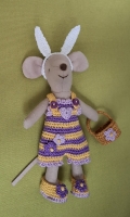 Outfit Set for Maileg "EasterBunny Brings Eggs"(70 gram)