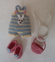 Outfit Set for Maileg "Bunny Blue"(30 gram)