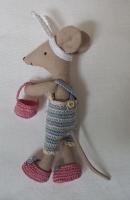 Outfit Set for Maileg "Bunny Blue"(30 gram)