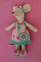 Outfit 5 Pc Set for Maileg "Sweet Hearts"(30 gram)