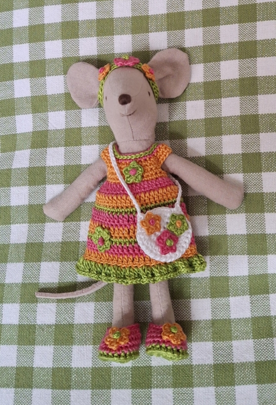 Outfit 5 Pc Set for Maileg "Candy"(30 gram)