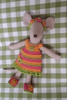 Outfit 5 Pc Set for Maileg "Candy"(30 gram)