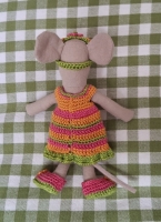 Outfit 5 Pc Set for Maileg "Candy"(30 gram)