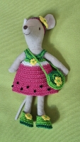 Outfit 4 Pc Set for Maileg "Watermelon 1"(30 gram)