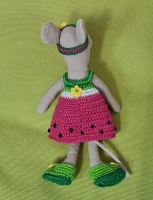 Outfit 4 Pc Set for Maileg "Watermelon 1"(30 gram)