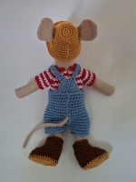 NEW! Outfit Set for Mailg Mouse  "Gone Fishing"(50 gram)