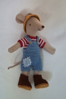 NEW! Outfit Set for Mailg Mouse  "Gone Fishing"(50 gram)