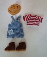 NEW! Outfit Set for Mailg Mouse  "Gone Fishing"(50 gram)