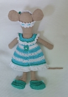 NEW! Outfit 5 Pc Set for Maileg "Sea Foam"(30 gram)