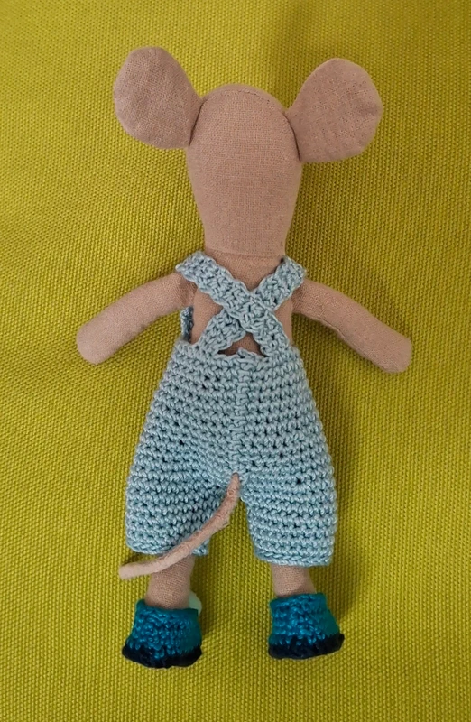 NEW! Outfit 5 Pc Set for Maileg "Blue Mushroom"(30 gram)