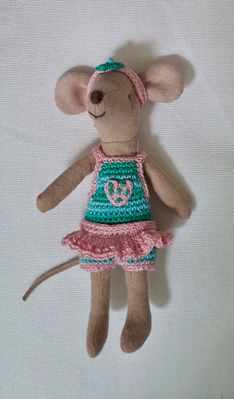 NEW! Outfit 5 Pc Set for Maileg "I Love to Swim"(30 gram)