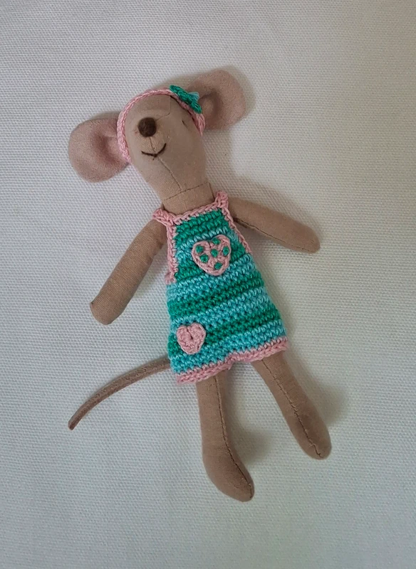 NEW! Outfit 5 Pc Set for Maileg "I Love to Swim"(30 gram)