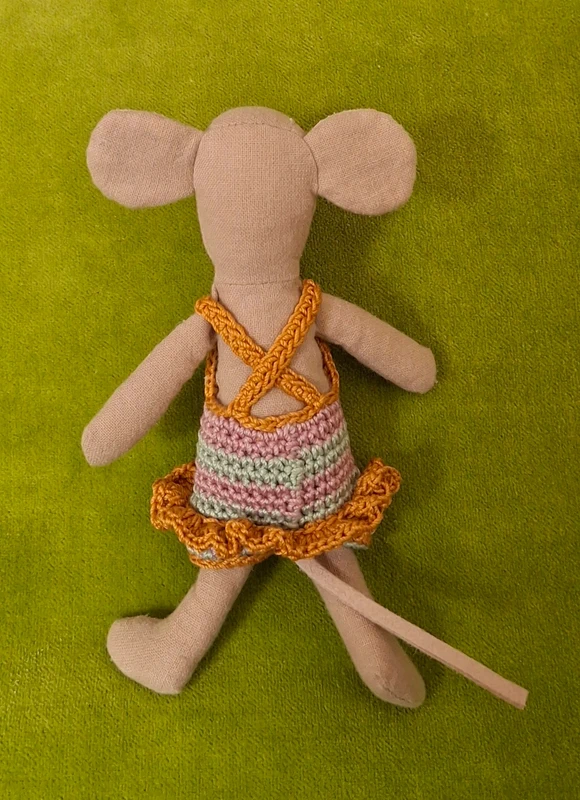 NEW! Outfit 5 Pc Set for Maileg "Pink Miffy"(30 gram)
