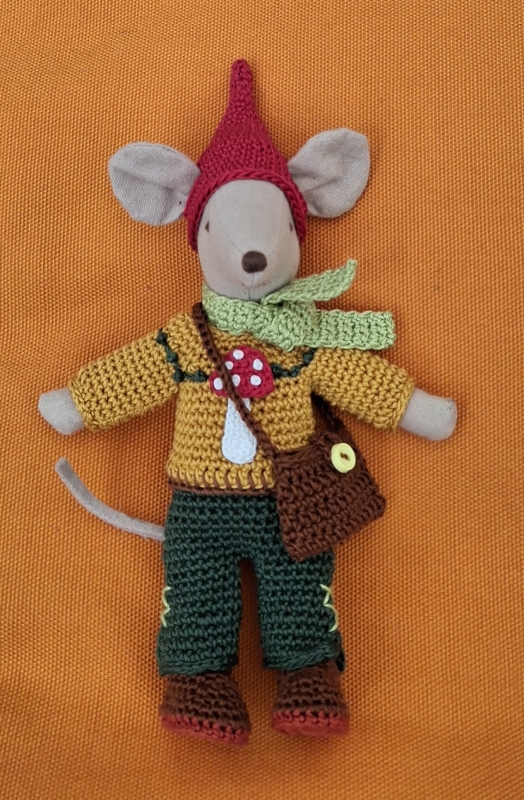Outfit 6 Pc Set for Maileg "Autumn Colours" (30 gram)