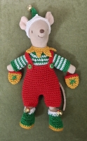 Outfit 7 Pc Set for Maileg "Santa's Helper" (30 gram)