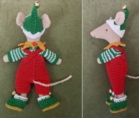 Outfit 7 Pc Set for Maileg "Santa's Helper" (30 gram)