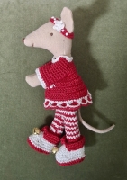 Outfit 4 Pc Set for Maileg "Nordic Red(30 gram)
