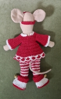 Outfit 4 Pc Set for Maileg "Nordic Red(30 gram)