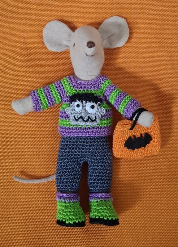 Outfit 4 Pc Set for Maileg "Trick or Treat 1"(30 gram)