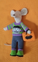 Outfit 4 Pc Set for Maileg "Trick or Treat 1"(30 gram)