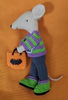 Outfit 4 Pc Set for Maileg "Trick or Treat 1"(30 gram)