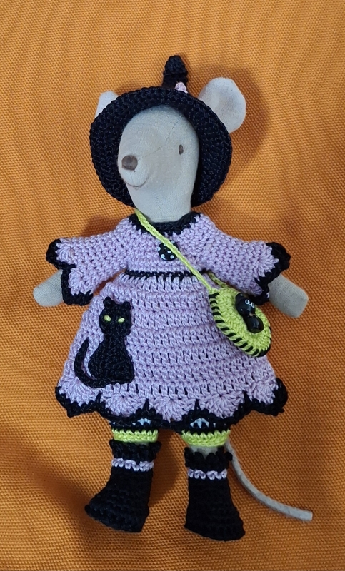 Outfit Set for Maileg "Coquette Witch"(50 gram)