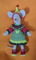 Outfit 5 Pc Set for Maileg "Christmas Pixie" (50 gram)