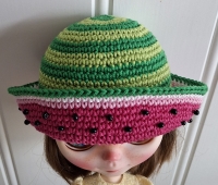 Blythe Hat and Purse Watermelon 1 (70 gram)