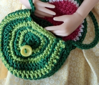 Blythe Hat and Purse Watermelon 1 (70 gram)