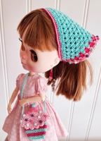 Blythe Headscarf and Purse Cupcake (50 gram)