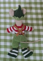 Outfit 5 Pc Set for Maileg "Elf Number 1" (50 gram)