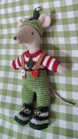 Outfit 5 Pc Set for Maileg "Elf Number 1" (50 gram)