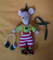 Outfit 5 Pc Set for Maileg "Mistletoe" (50 gram)