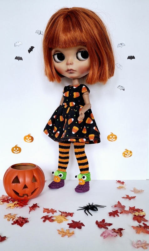 Blythe  Legwear Halloween 10 (50 gram)