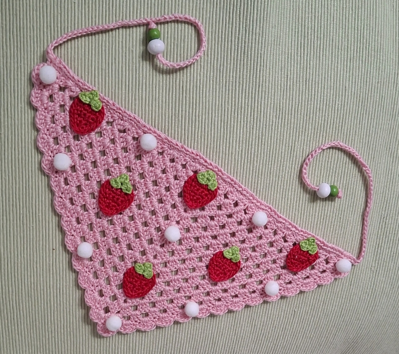 Blythe Headscarf Strawberry Fields (50 gram)